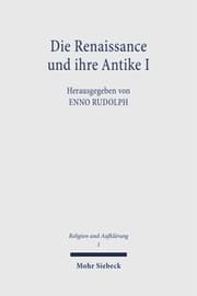 Cover von Die Renaissance und ihre Antike I