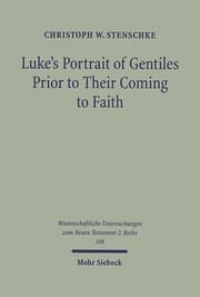Cover von Luke's Portrait of Gentiles Prior to Their Coming to Faith