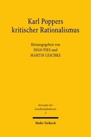 Cover von Karl Poppers kritischer Rationalismus