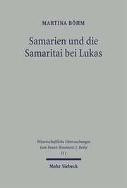 Cover von Samarien und die Samaritai bei Lukas