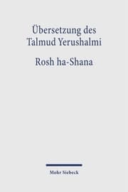 Cover von Übersetzung des Talmud Yerushalmi