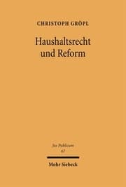 Cover von Haushaltsrecht und Reform