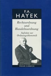 Cover von Rechtsordnung und Handelnsordnung - Aufsätze zur Ordnungsökonomik