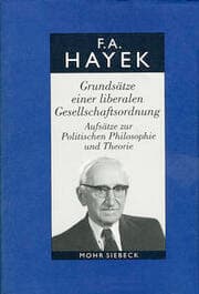 Cover von Grundsätze einer liberalen Gesellschaftsordnung - Aufsätze zur Politischen Philosophie und Theorie