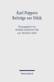 Cover von Karl Poppers Beiträge zur Ethik