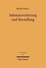 Cover von Substanzverletzungen und Herstellung