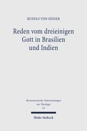Cover von Reden vom dreieinigen Gott in Brasilien und Indien