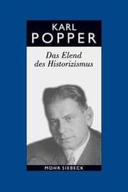 Cover von Das Elend des Historizismus