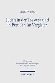 Cover von Juden in der Toskana und in Preußen im Vergleich