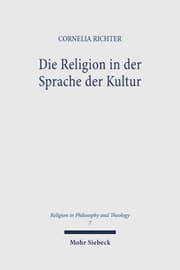 Cover von Die Religion in der Sprache der Kultur