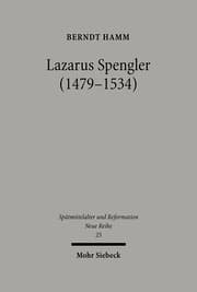 Cover von Lazarus Spengler (1479-1534)