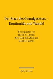 Cover von Der Staat des Grundgesetzes - Kontinuität und Wandel