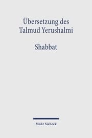Cover von Übersetzung des Talmud Yerushalmi