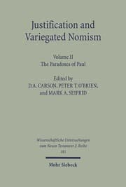 Cover von Justification and Variegated Nomism. Volume II