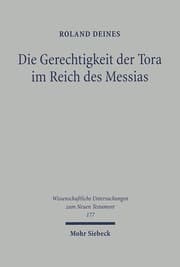 Cover von Die Gerechtigkeit der Tora im Reich des Messias