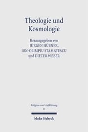 Cover von Theologie und Kosmologie