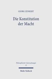 Cover von Die Konstitution der Macht