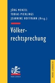 Cover von Völkerrechtsprechung