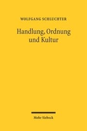 Cover von Handlung, Ordnung und Kultur