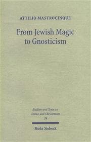 Cover von From Jewish Magic to Gnosticism