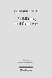 Cover von Aufklärung und Ökumene