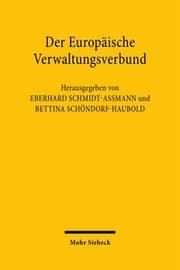 Cover von Der Europäische Verwaltungsverbund