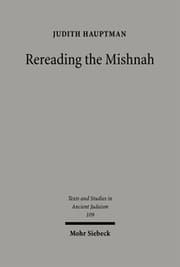 Cover von Rereading the Mishnah