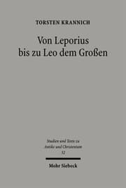 Cover von Von Leporius bis zu Leo dem Großen