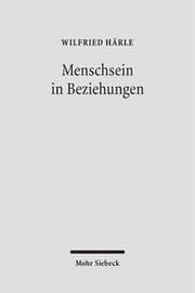 Cover von Menschsein in Beziehungen