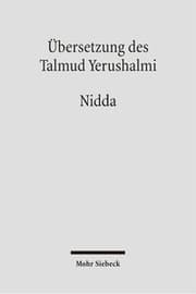 Cover von Übersetzung des Talmud Yerushalmi