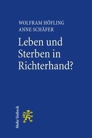 Cover von Leben und Sterben in Richterhand?
