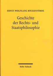 Cover von Geschichte der Rechts- und Staatsphilosophie