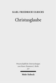 Cover von Christusglaube
