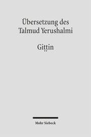 Cover von Übersetzung des Talmud Yerushalmi