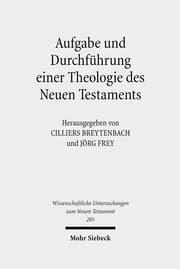 Cover von Aufgabe und Durchführung einer Theologie des Neuen Testaments
