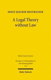 Cover von A Legal Theory without Law