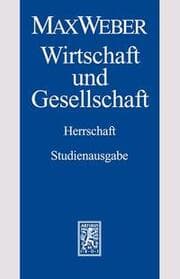 Cover von Herrschaft - Wirtschaft und Gesellschaft