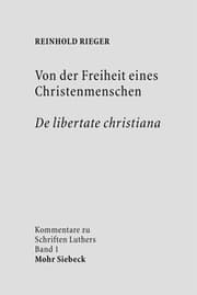 Cover von Von der Freiheit eines Christenmenschen/De libertate christiana