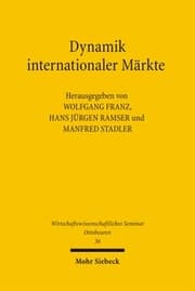Cover von Dynamik internationaler Märkte