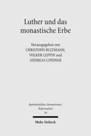 Cover von Luther und das monastische Erbe