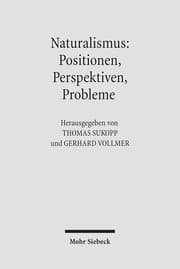 Cover von Naturalismus: Positionen, Perspektiven, Probleme