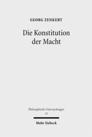 Cover von Die Konstitution der Macht