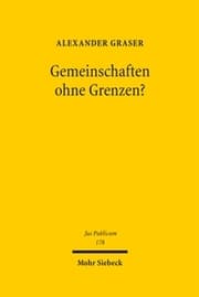 Cover von Gemeinschaften ohne Grenzen?