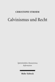 Cover von Calvinismus und Recht