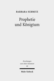 Cover von Prophetie und Königtum