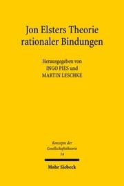 Cover von Jon Elsters Theorie rationaler Bindungen
