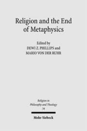 Cover von Religion and the End of Metaphysics