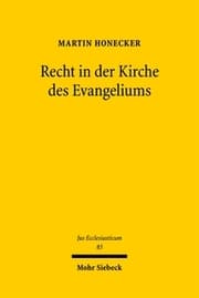 Cover von Recht in der Kirche des Evangeliums