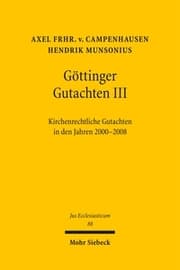 Cover von Göttinger Gutachten III