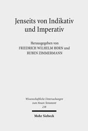 Cover von Jenseits von Indikativ und Imperativ